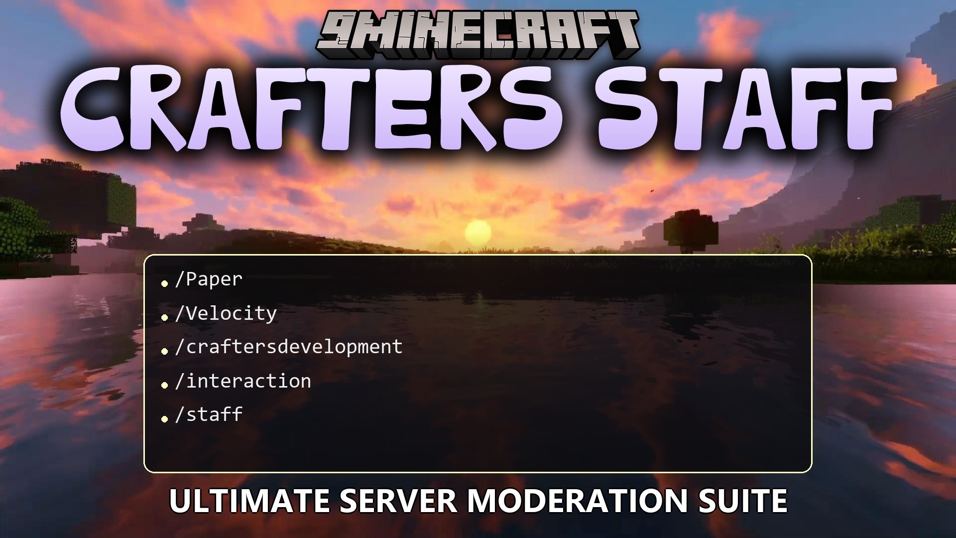 Crafters Staff Plugin