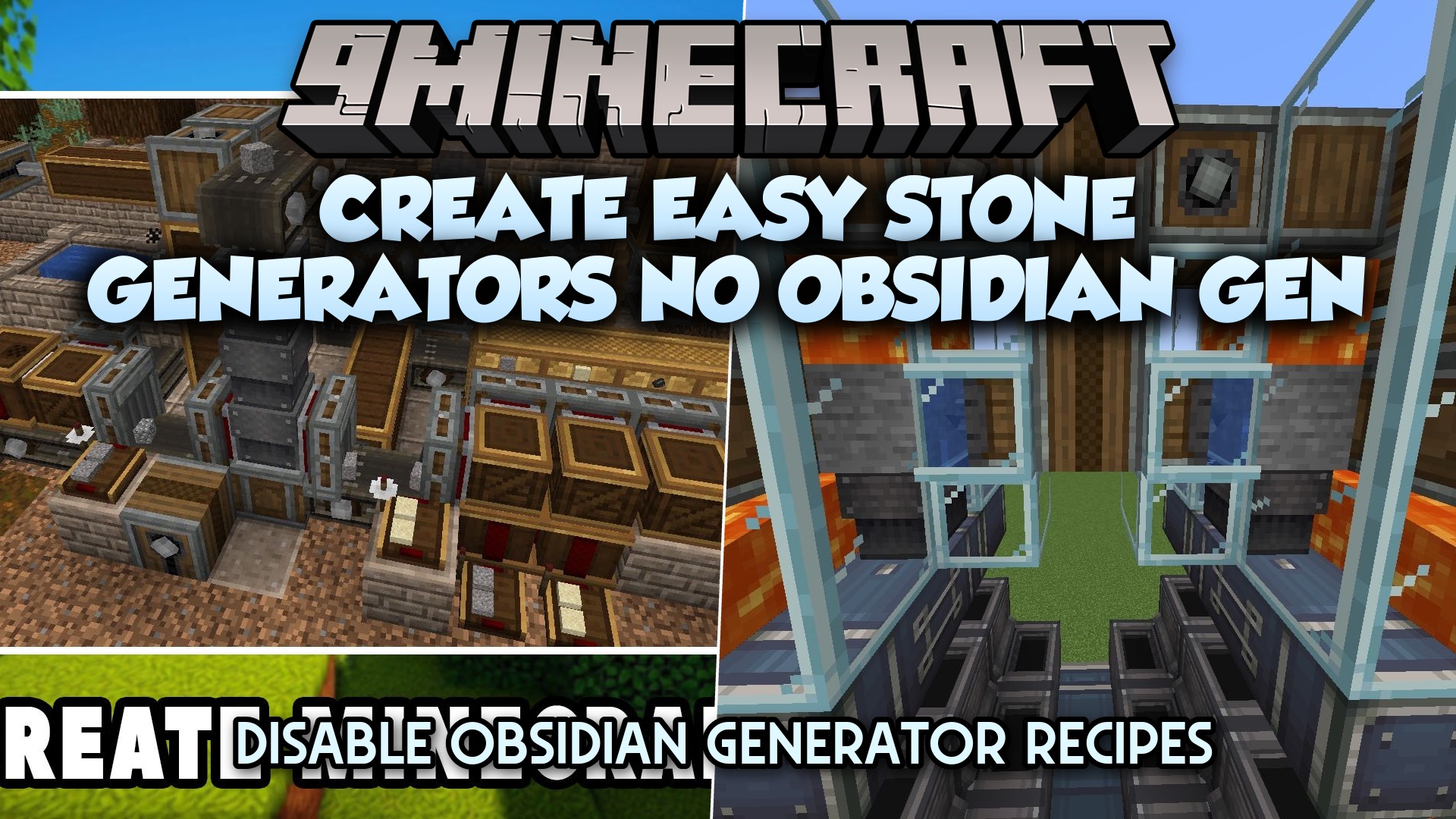 Create Easy Stone Generators No Obsidian Gen Data Pack