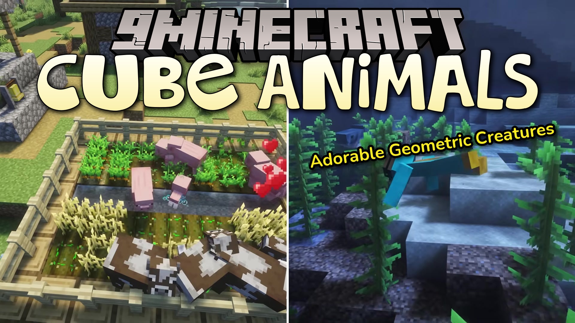 Cube Animals Mod