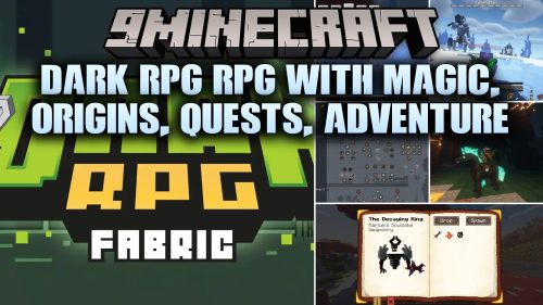 Dark RPG RPG With Magic Origins Quests Adventure Modpack