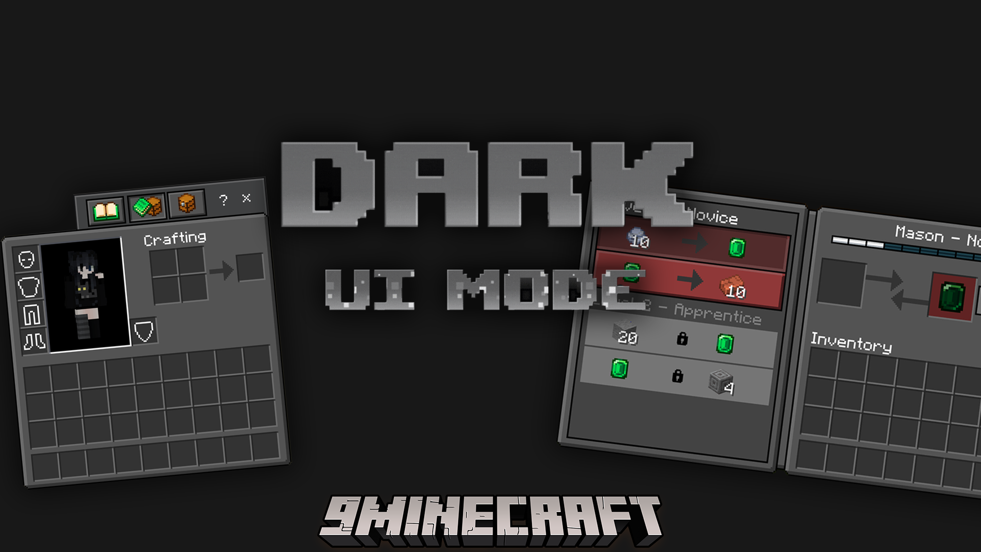 Dark UI Mode Texture Pack