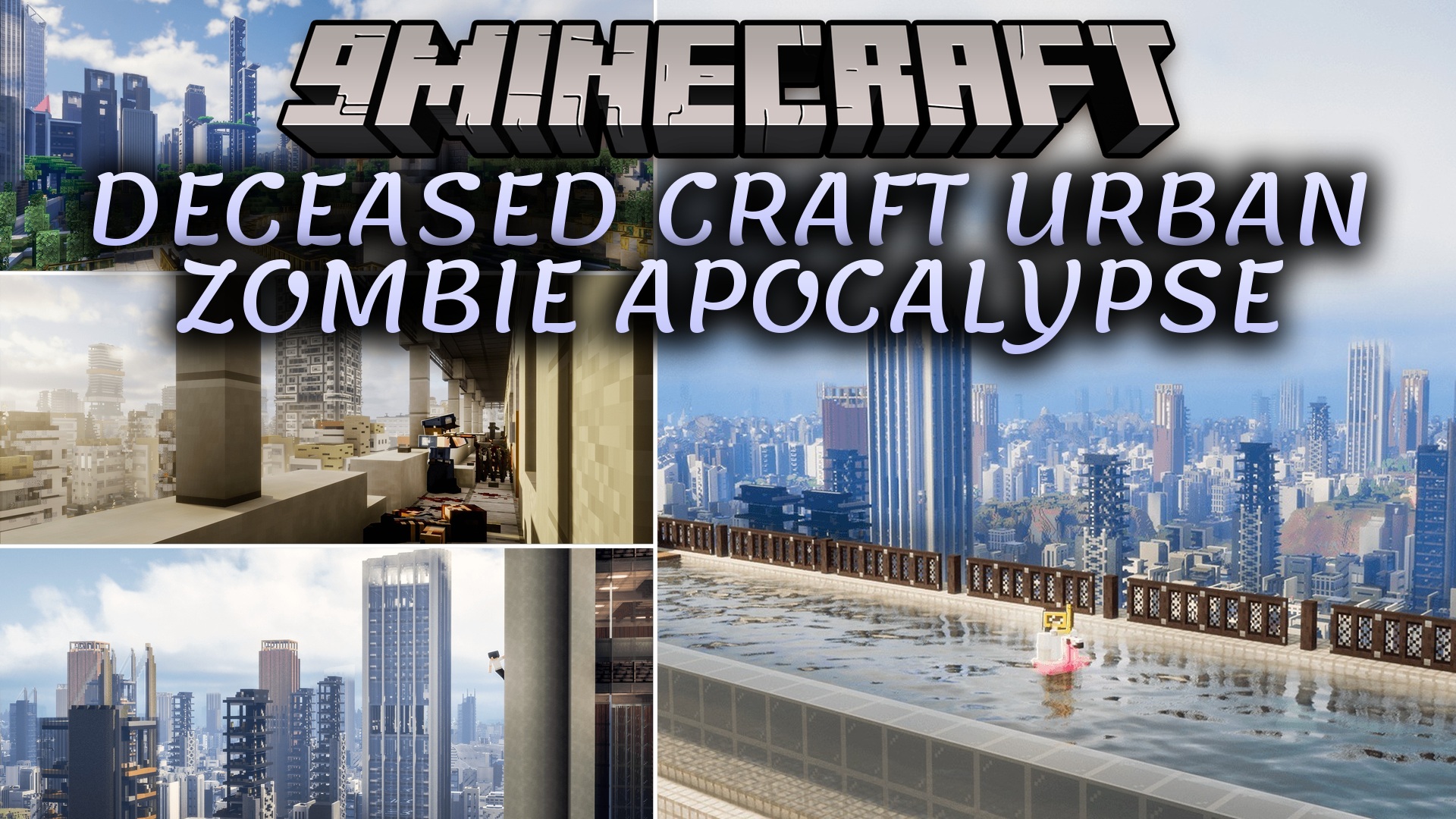 Deceased Craft Urban Zombie Apocalypse Modpack (26.2, 1.20.1) – Survive The Ultimate Urban Apocalypse