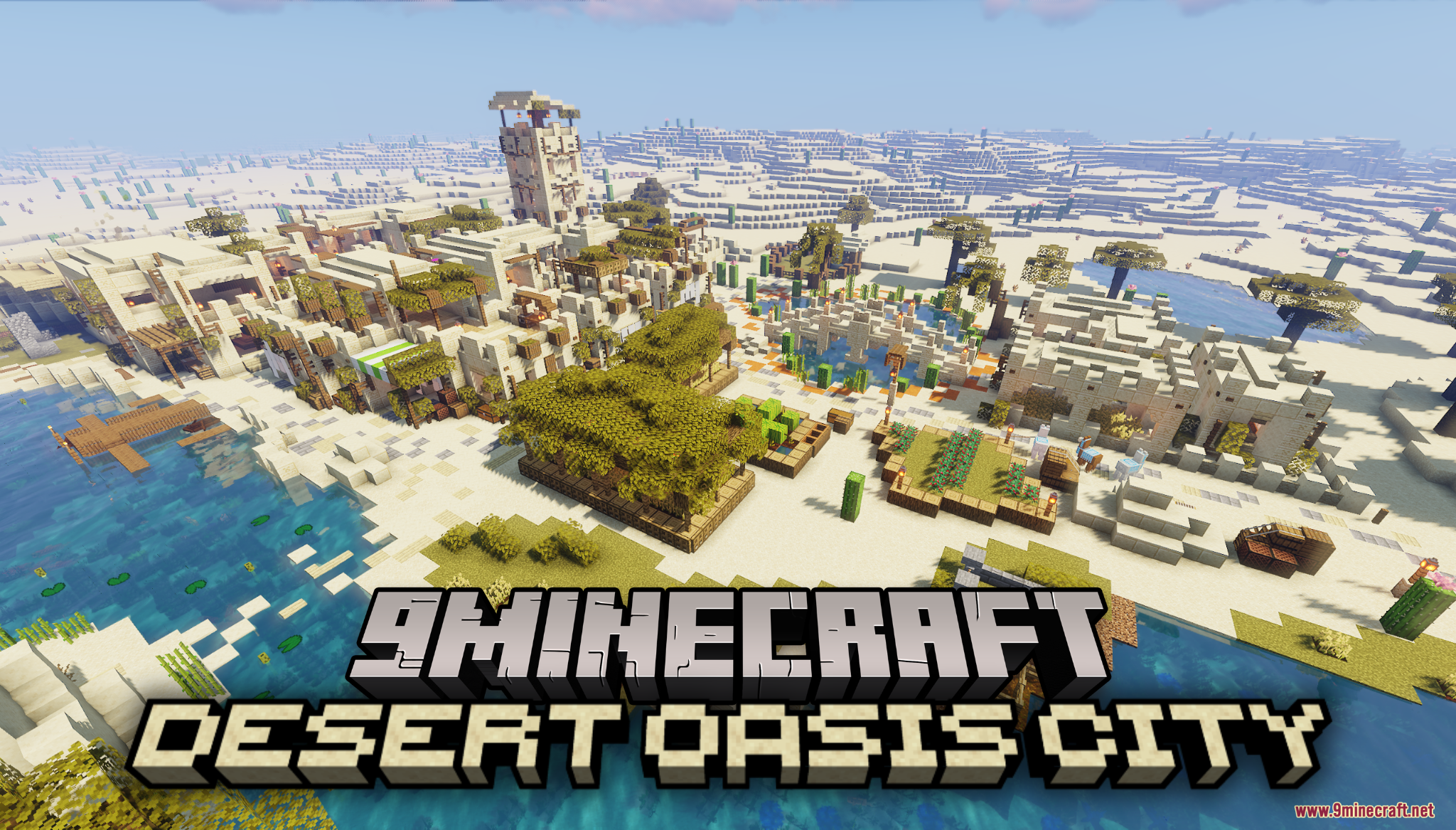 Desert Oasis City Map