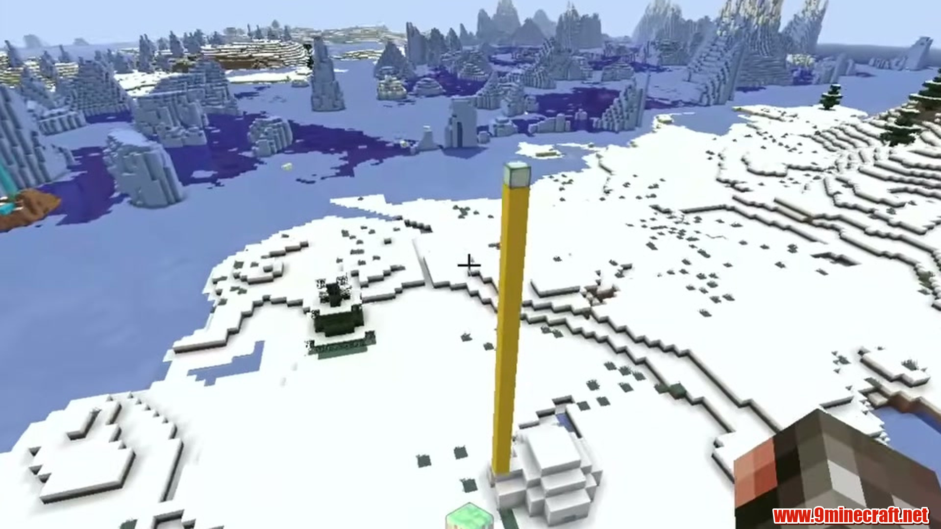 Second landscape view from Minecraft seed 6006216005338798975