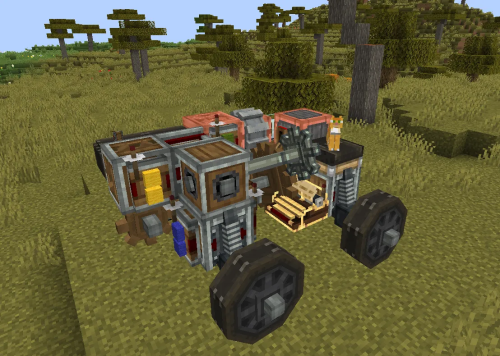 Diesel Car 3x2x5 Car Base Simple Schematic Thumbnail