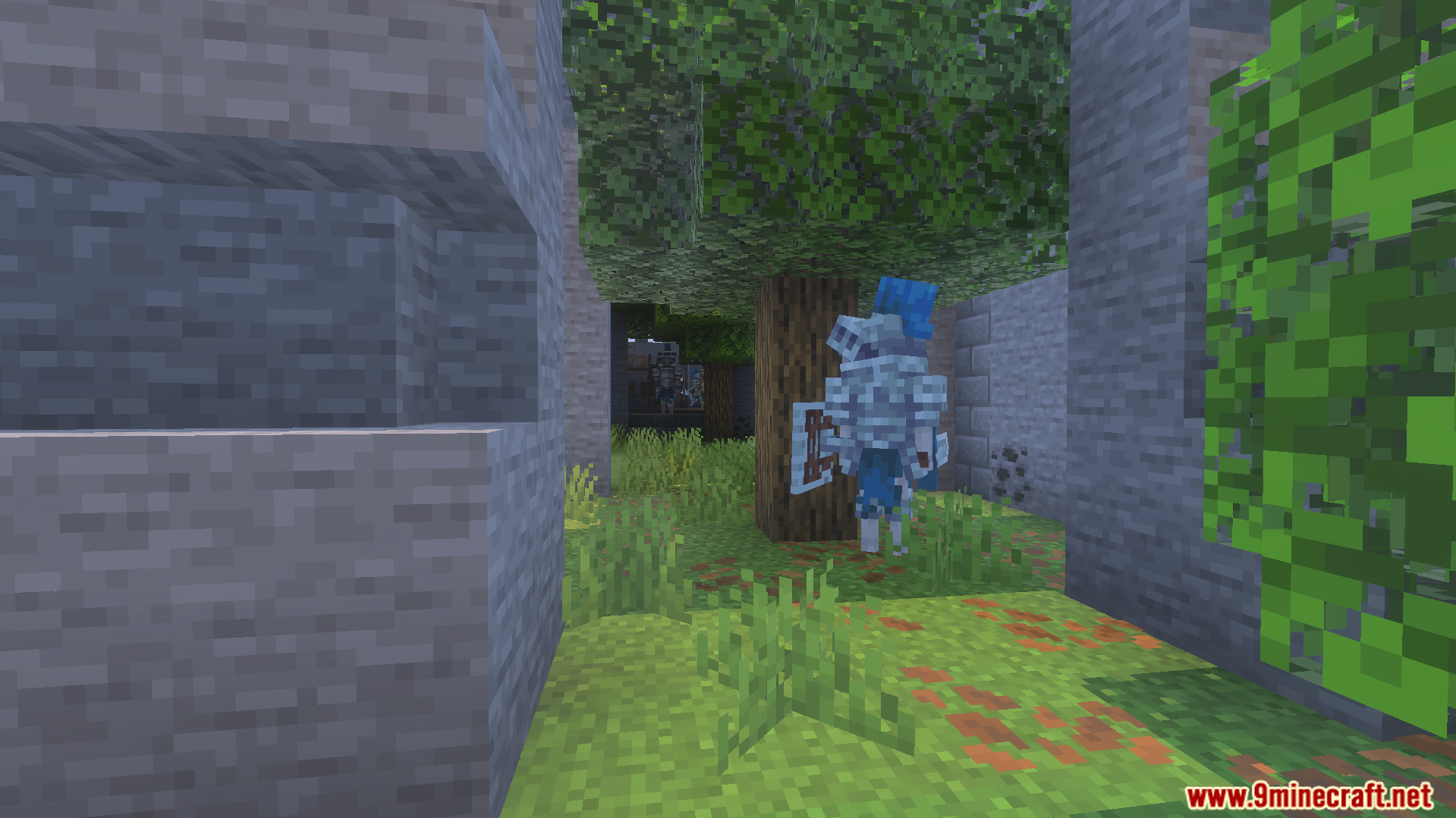 Dungeon Raiders Addon Screenshot 5 Dungeon Raiders features new structures and custom armor for players to find