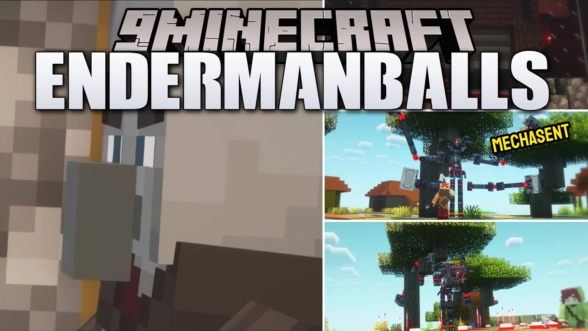 Endermanballs Mod
