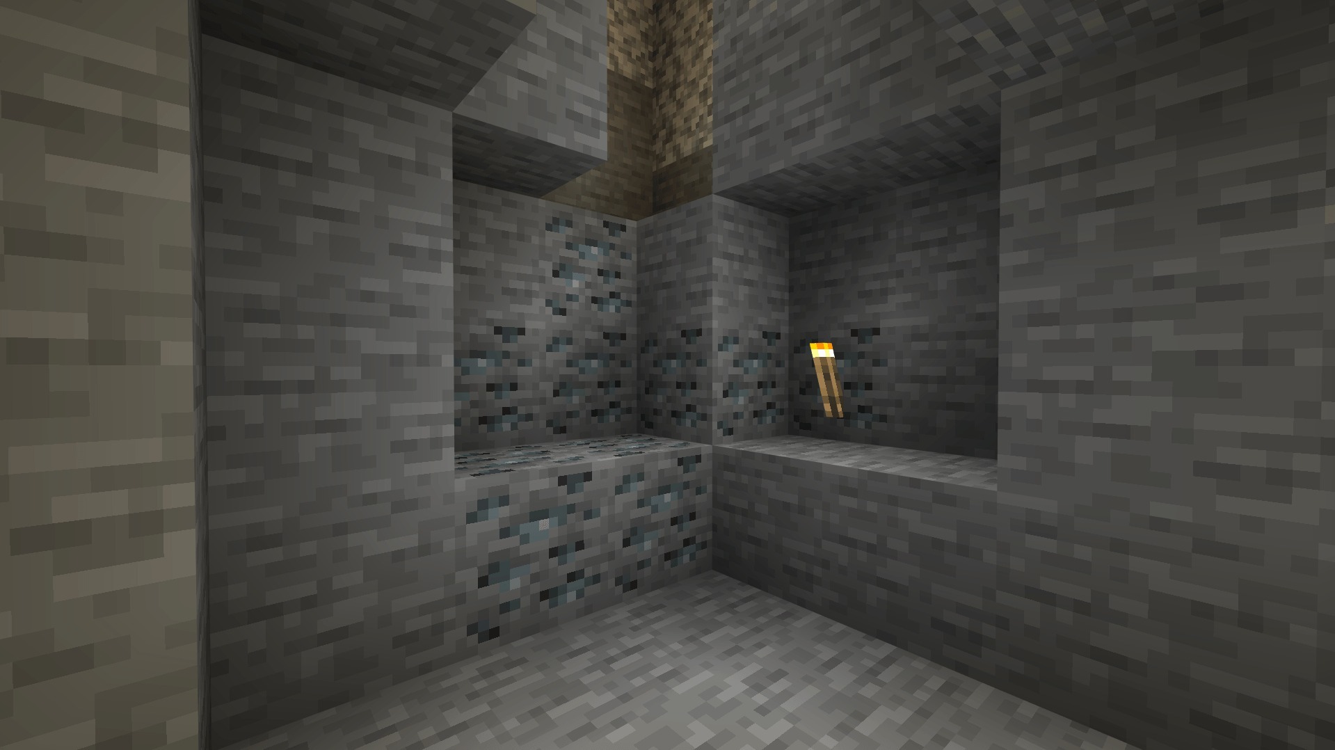 Evil Hunter Addon Screenshot 5 Evil Hunter Addon adds custom blue ores and silver blocks underground
