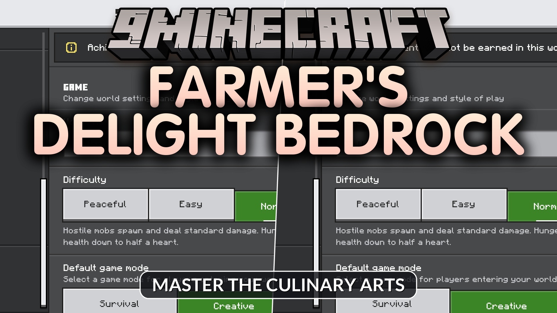 Farmer's Delight Bedrock Addon