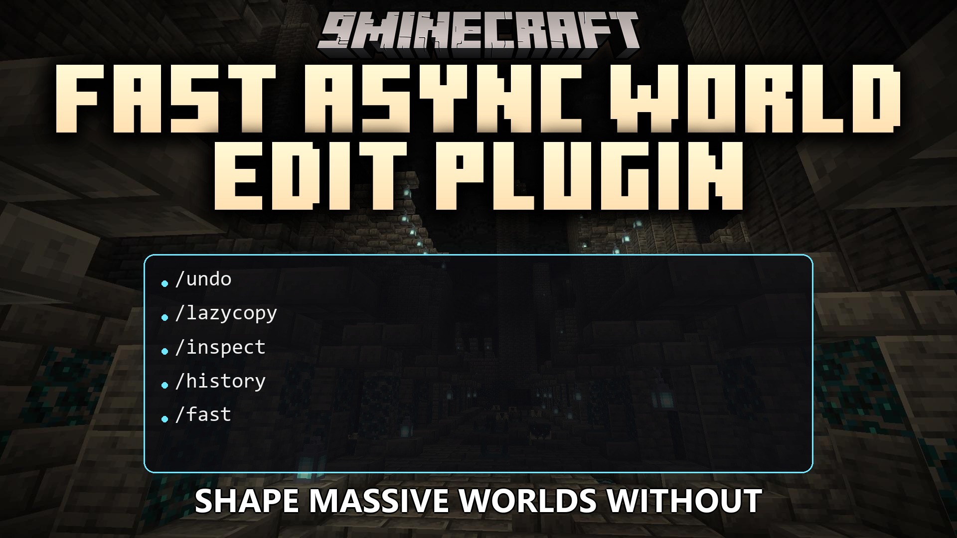 Fast Async World Edit Plugin