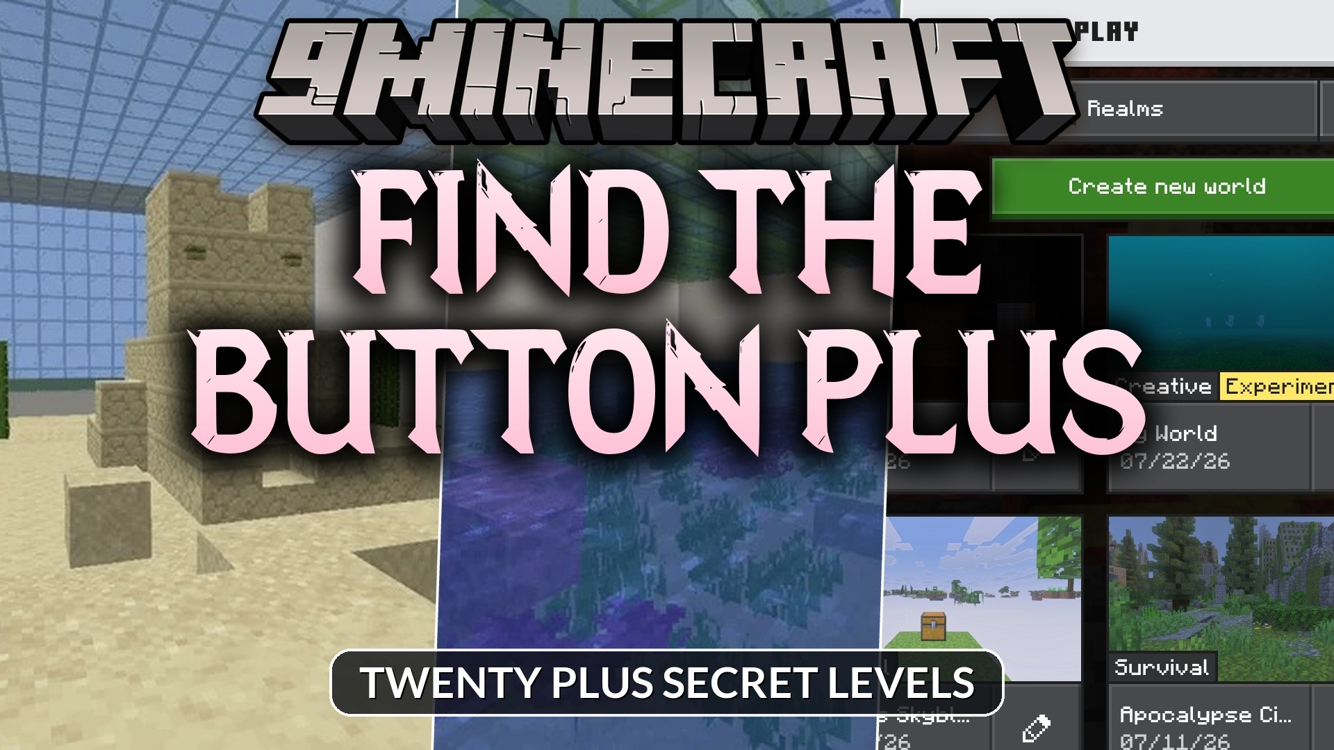 Find the Button Plus Map