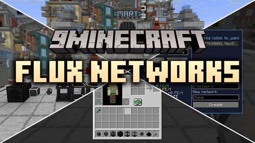Flux Networks 9minecraft Mod