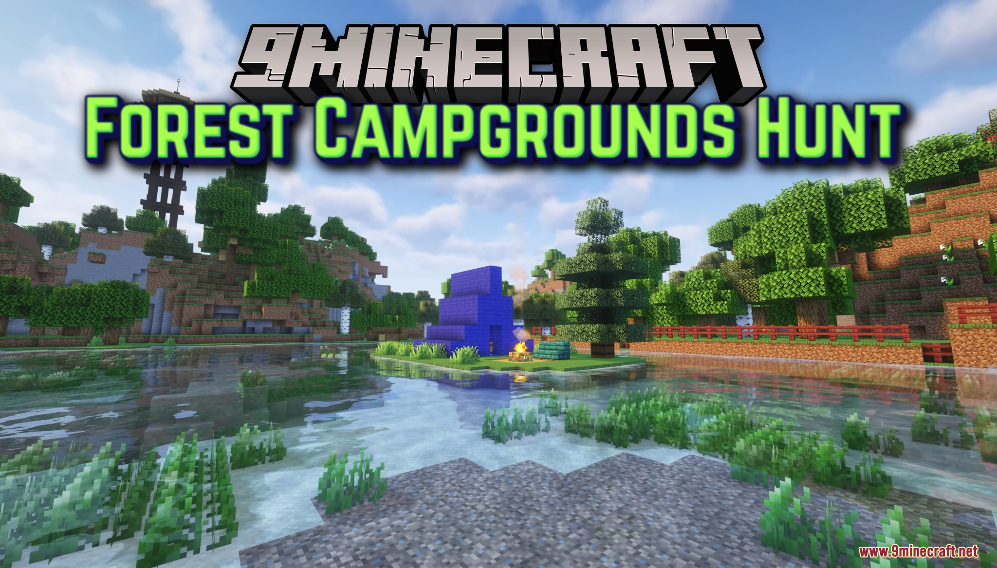 Forest Campgrounds Hunt Map