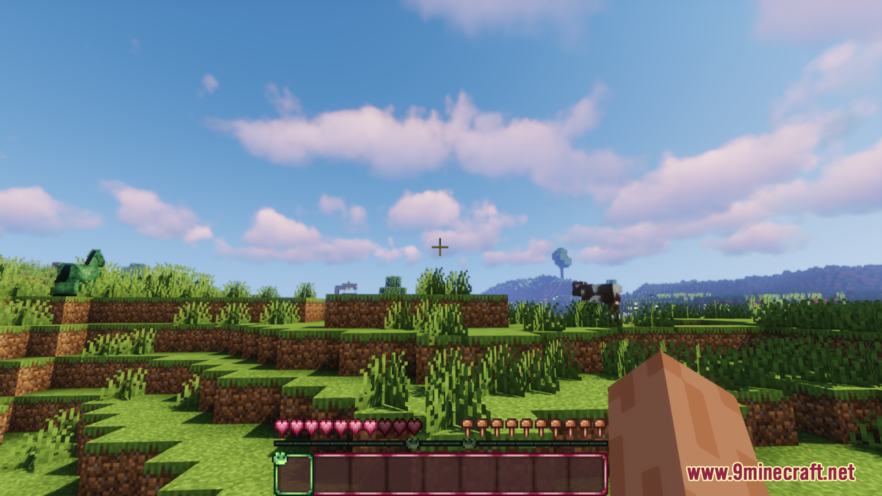 Frogcrafting Hotbar Resource Pack Screenshot 10 A first person