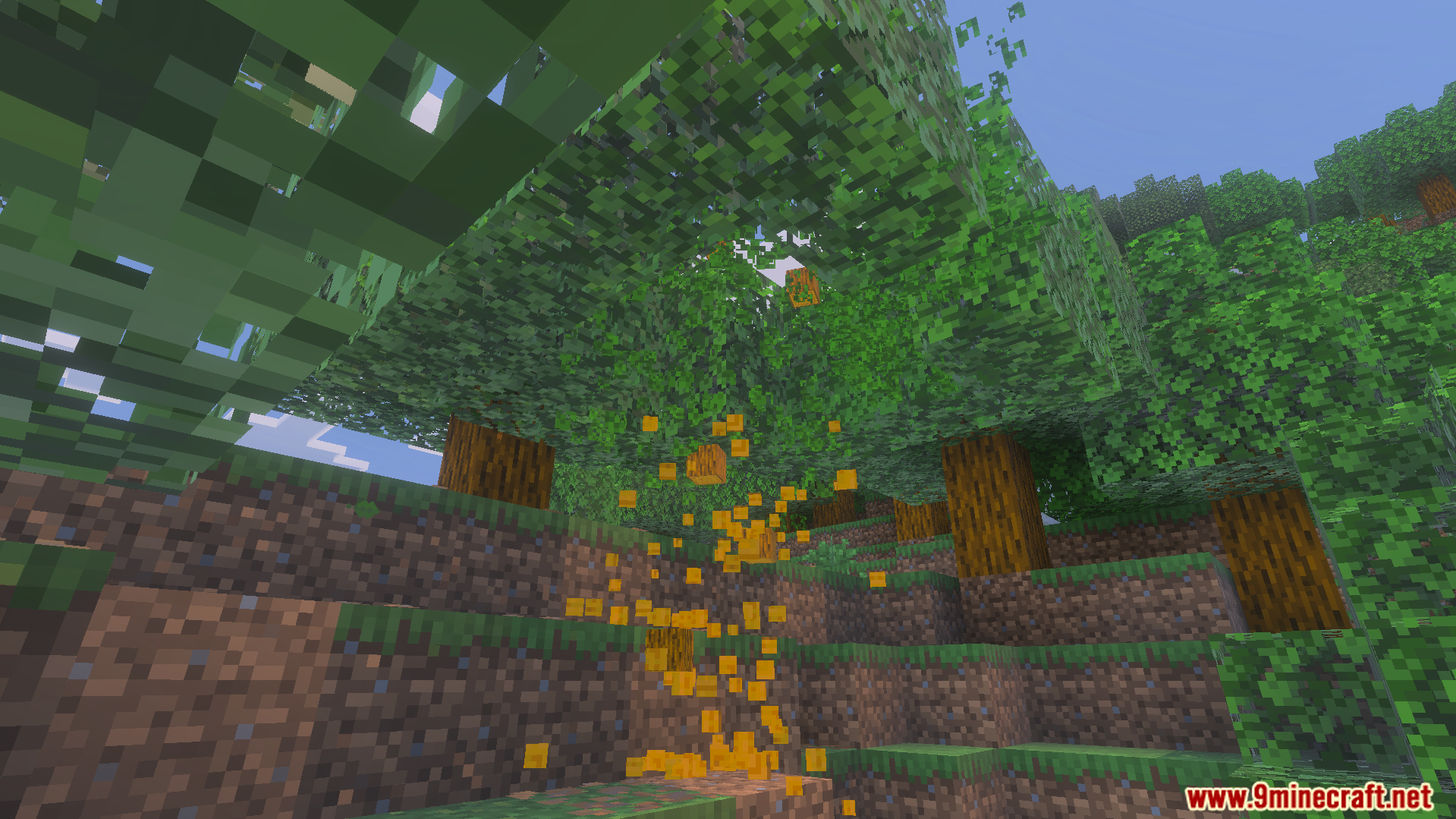 GHs Tree Capitator Addon Screenshot 7 GHs Tree Capitator Addon makes gathering wood much faster and more efficient