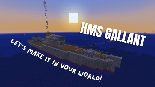 Gallant Class Destroyer Schematic Thumbnail