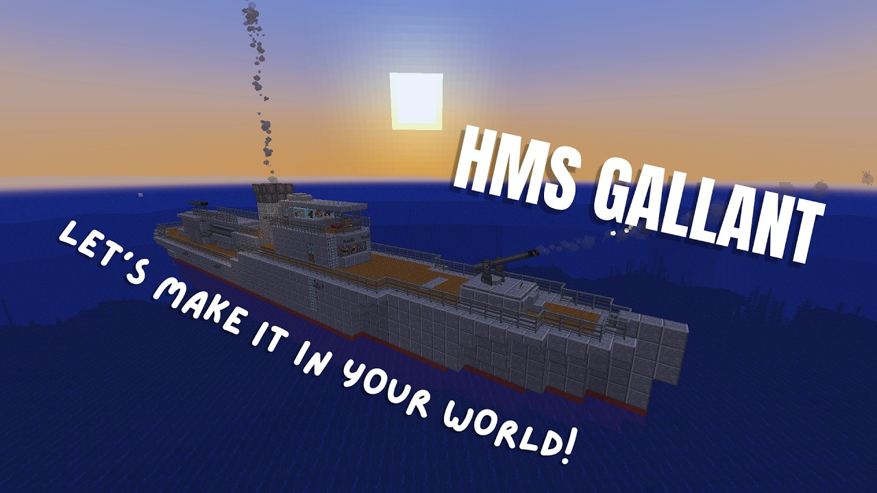 Gallant Class Destroyer Schematic Thumbnail