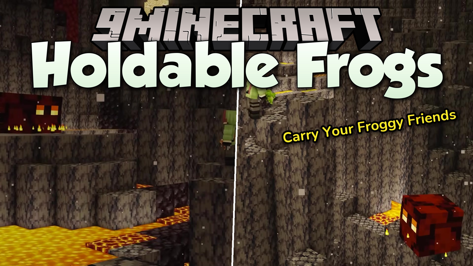 Holdable Frogs Mod