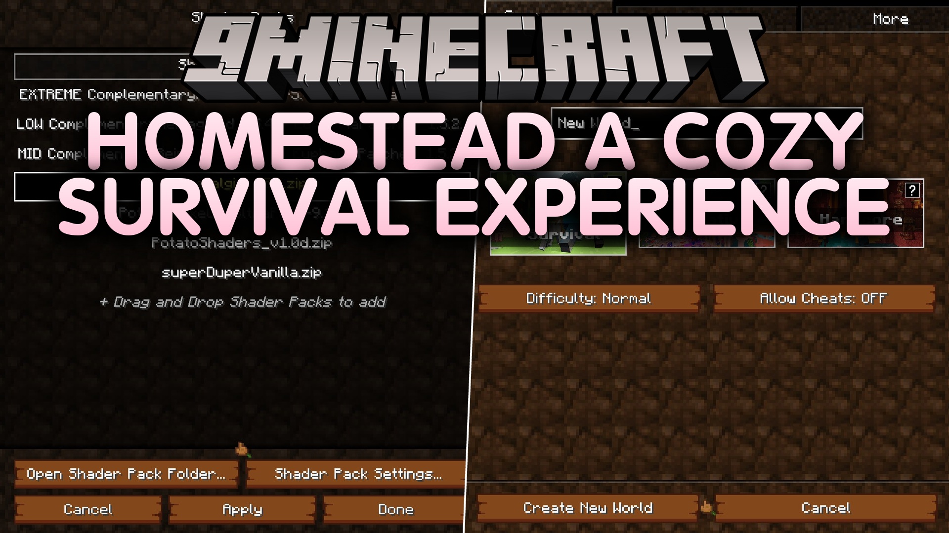 Homestead A Cozy Survival Experience Modpack