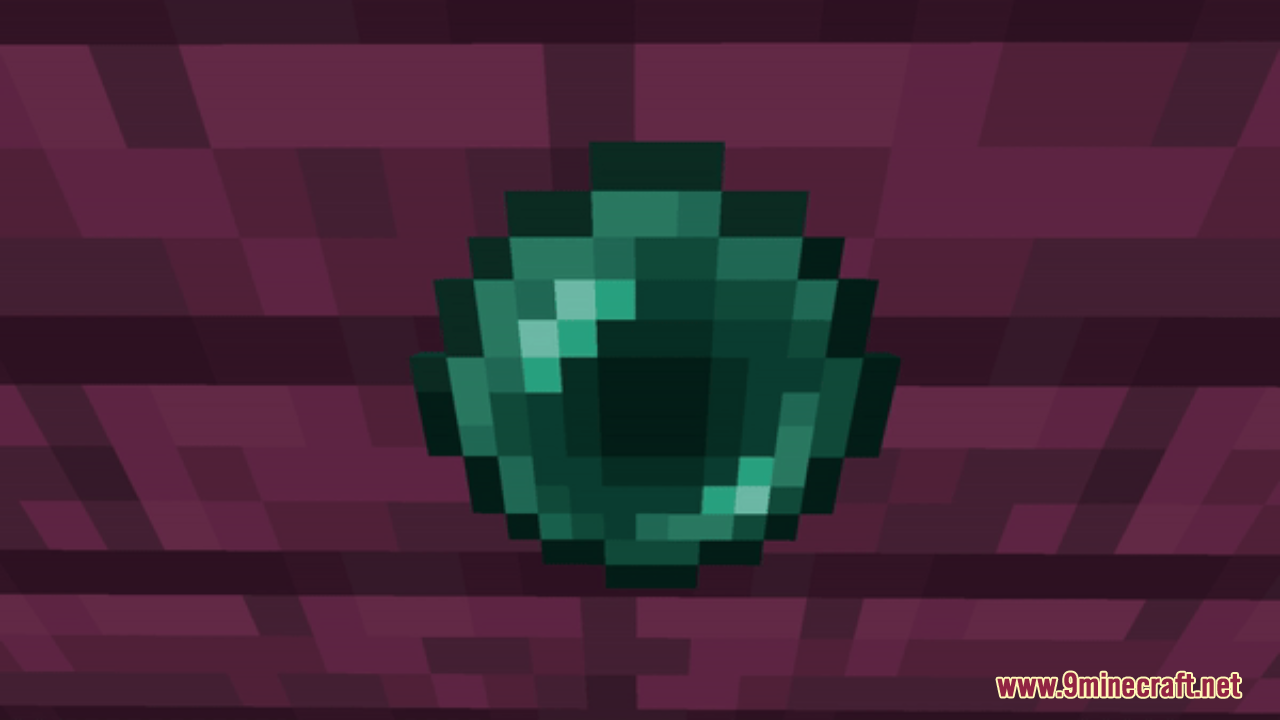 Hurkledurkle's Animated Items Resource Pack Screenshot 5 An ender pearl item from the Hurkledurkle Animated Items Resource Pack