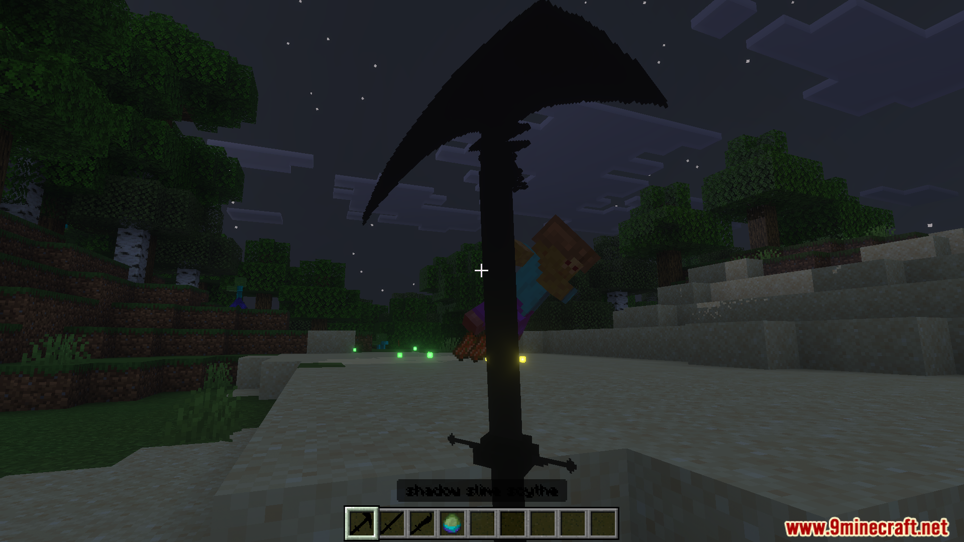 I Am Atomic Addon Screenshot 5 I Am Atomic Addon adds a powerful black shadow scythe weapon