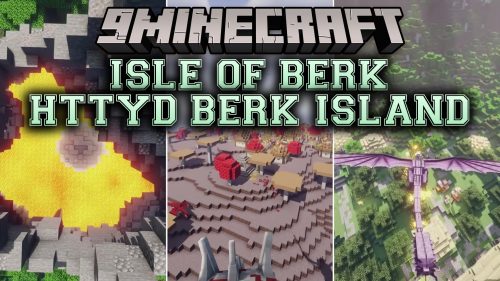 Isle of Berk HTTYD Berk Island Map