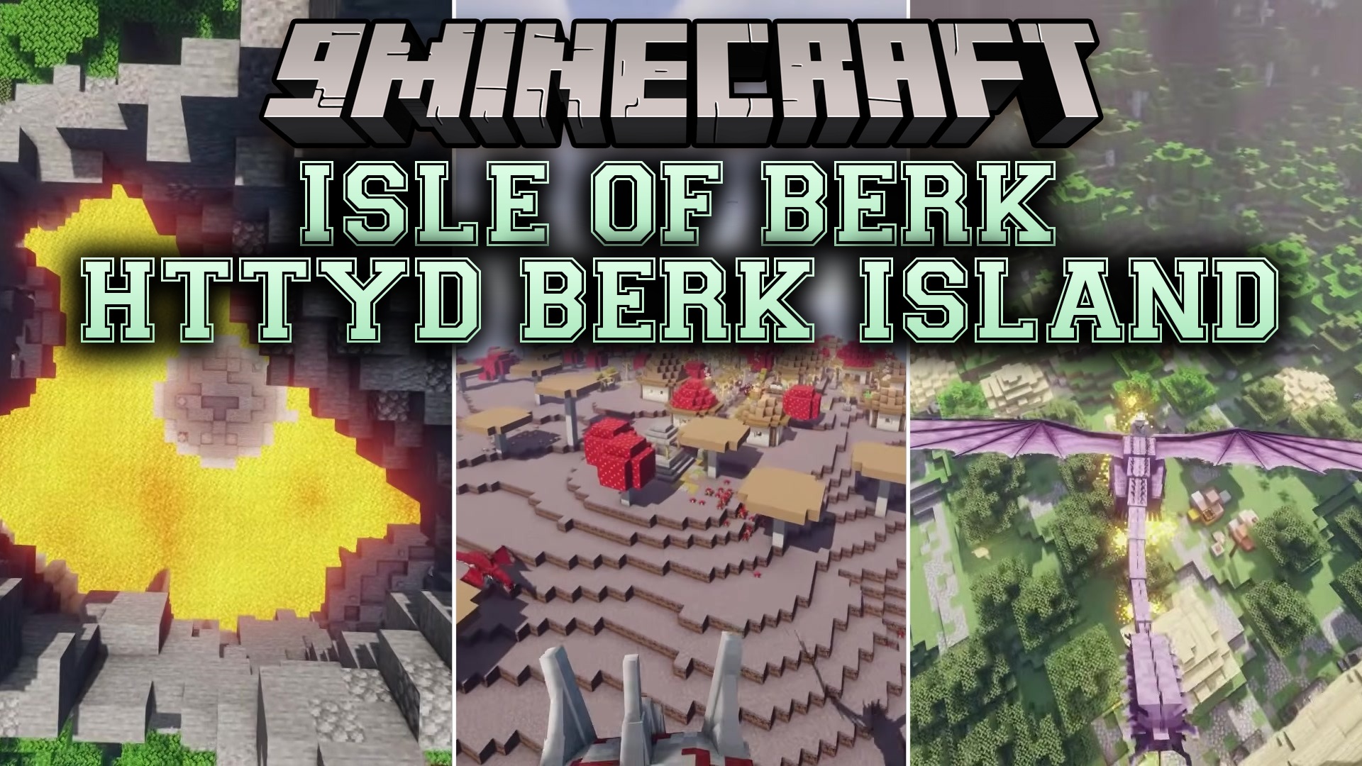 Isle of Berk HTTYD Berk Island Map