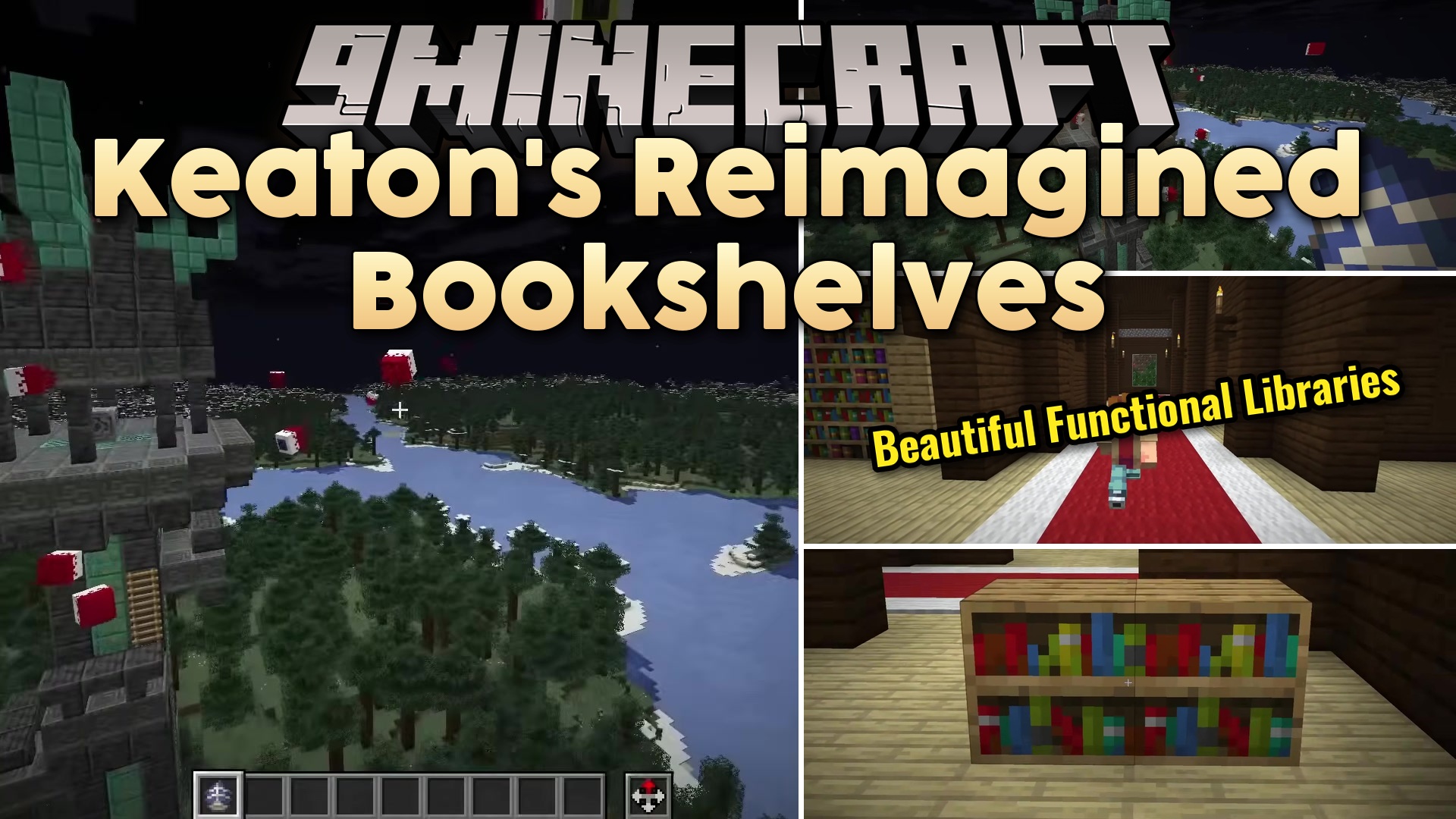 Keaton's Reimagined Bookshelves Resource Pack