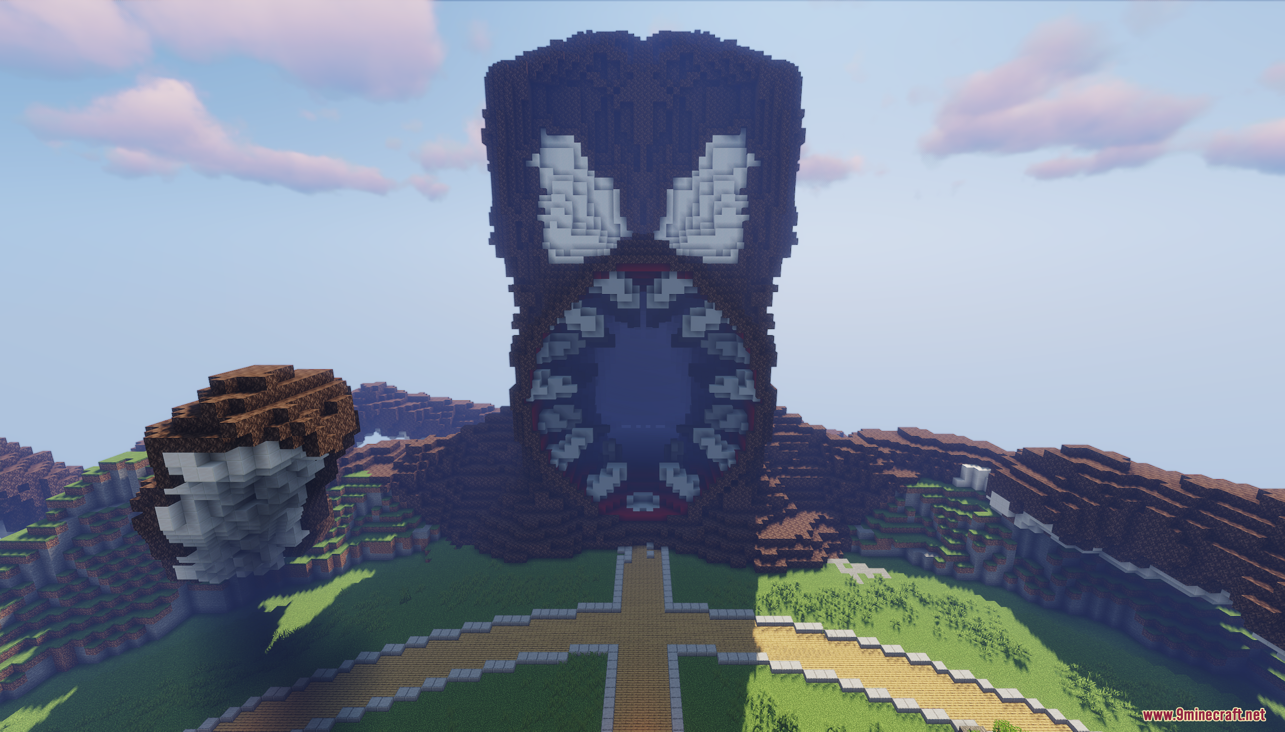 Kraken Lobby Map Screenshot 6 A giant Kraken head with a massive open mouth in the map