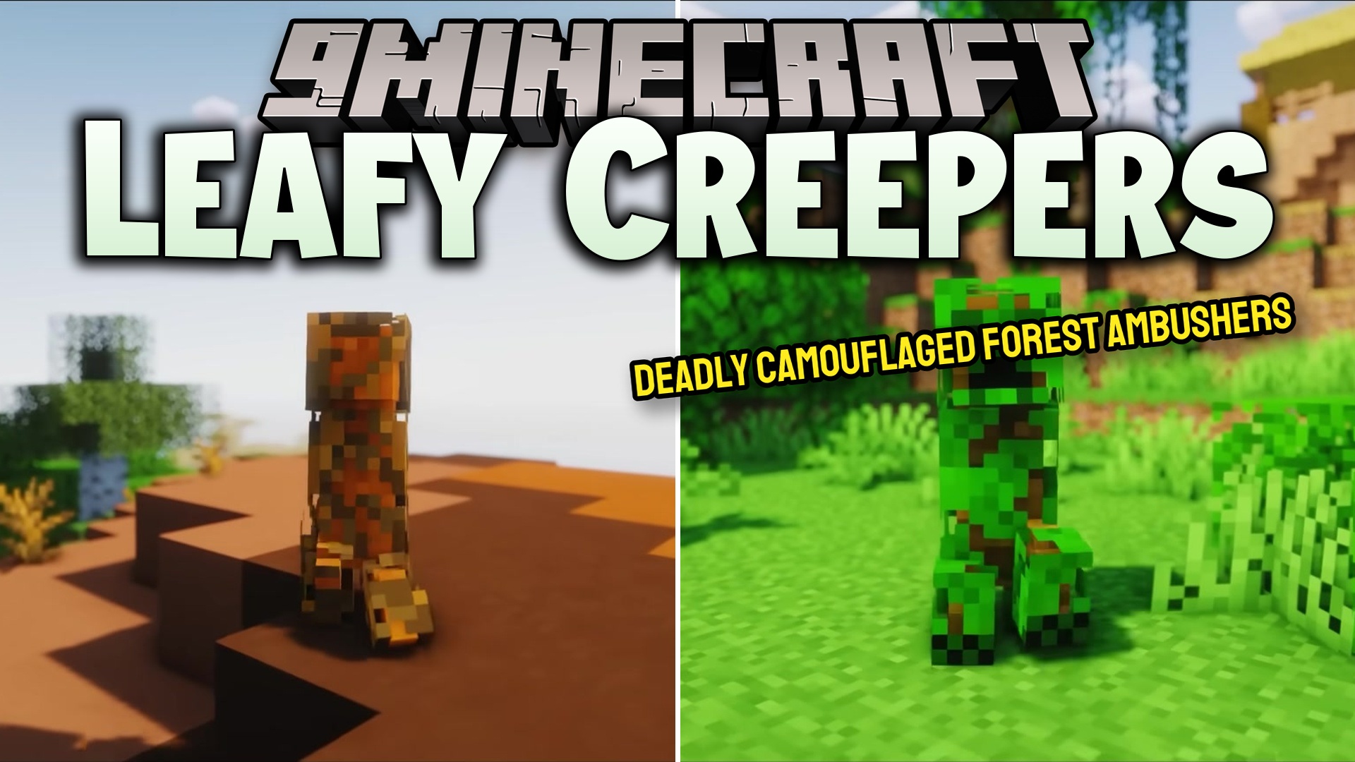 Leafy Creepers Resource Pack