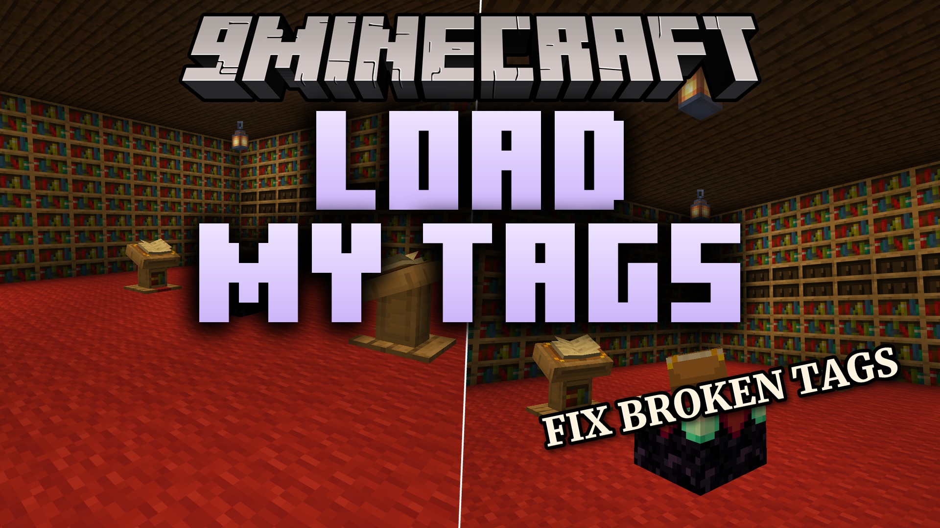 Load My Tags is a lightweight utility library that stops Minecraft from discarding a whole tag when one of its entries is invalid. Instead of throwing out the entire tag, it skips only the broken entry, logs a clear warning, and keeps the rest of the tag working. It has no content of its own and is installed alongside your other mods and datapacks.