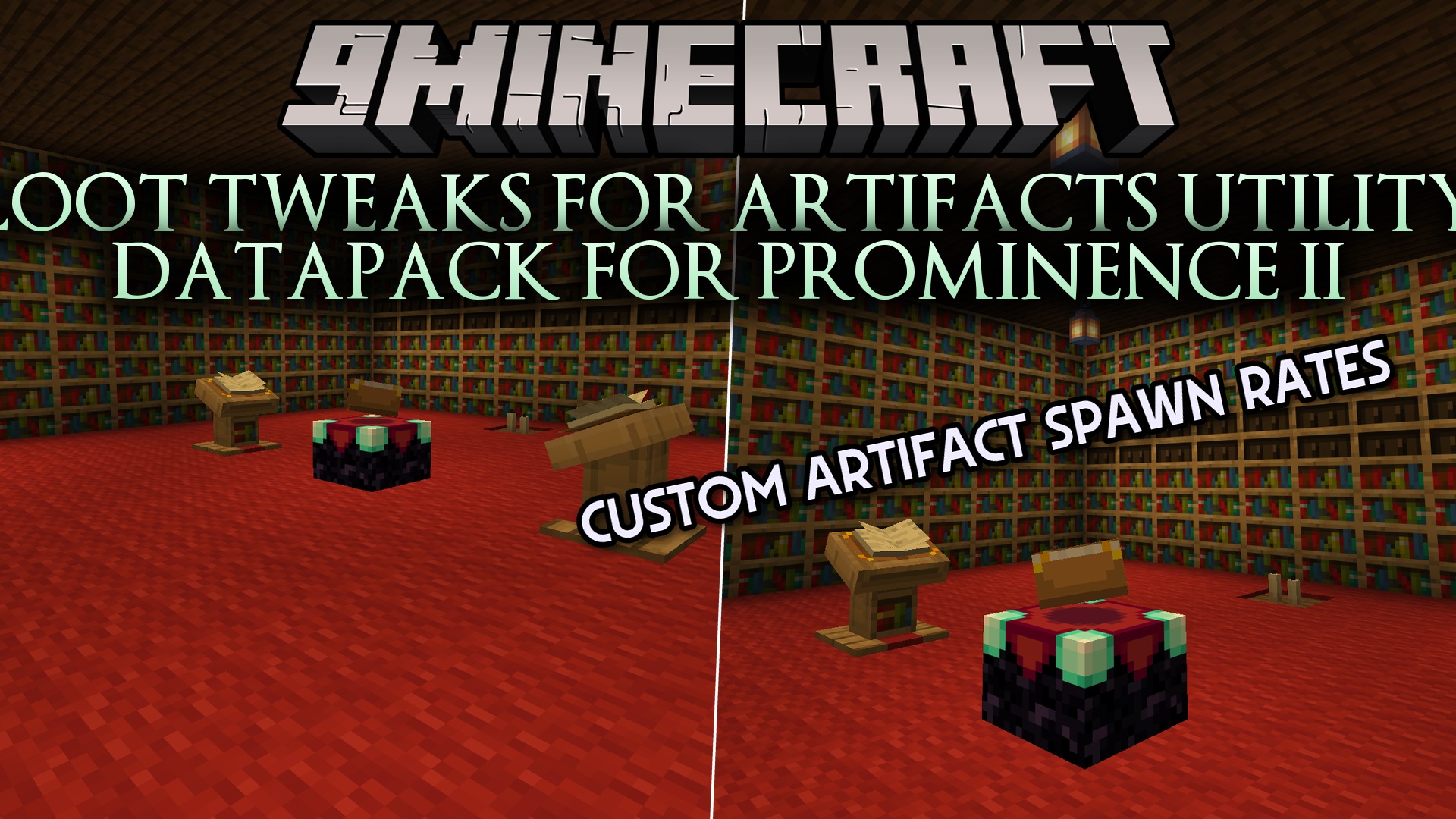 Loot Tweaks for Artifacts Utility Datapack for Prominence II Data Pack