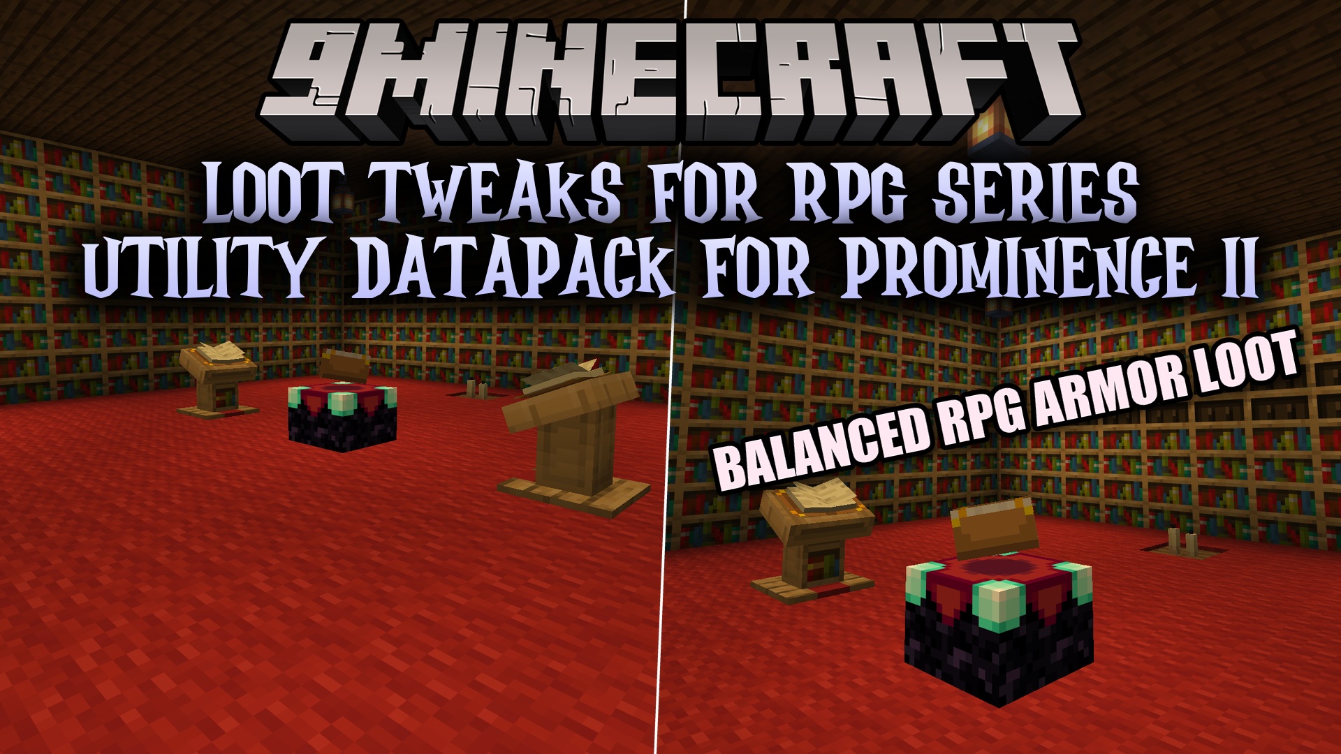 Loot Tweaks for RPG Series Utility Datapack for Prominence II Data Pack