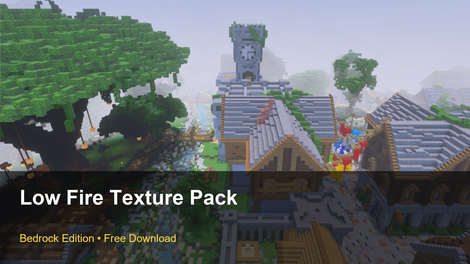 Low Fire Texture Pack (26.x, 1.21) – Adjustable Fire Height Sliders
