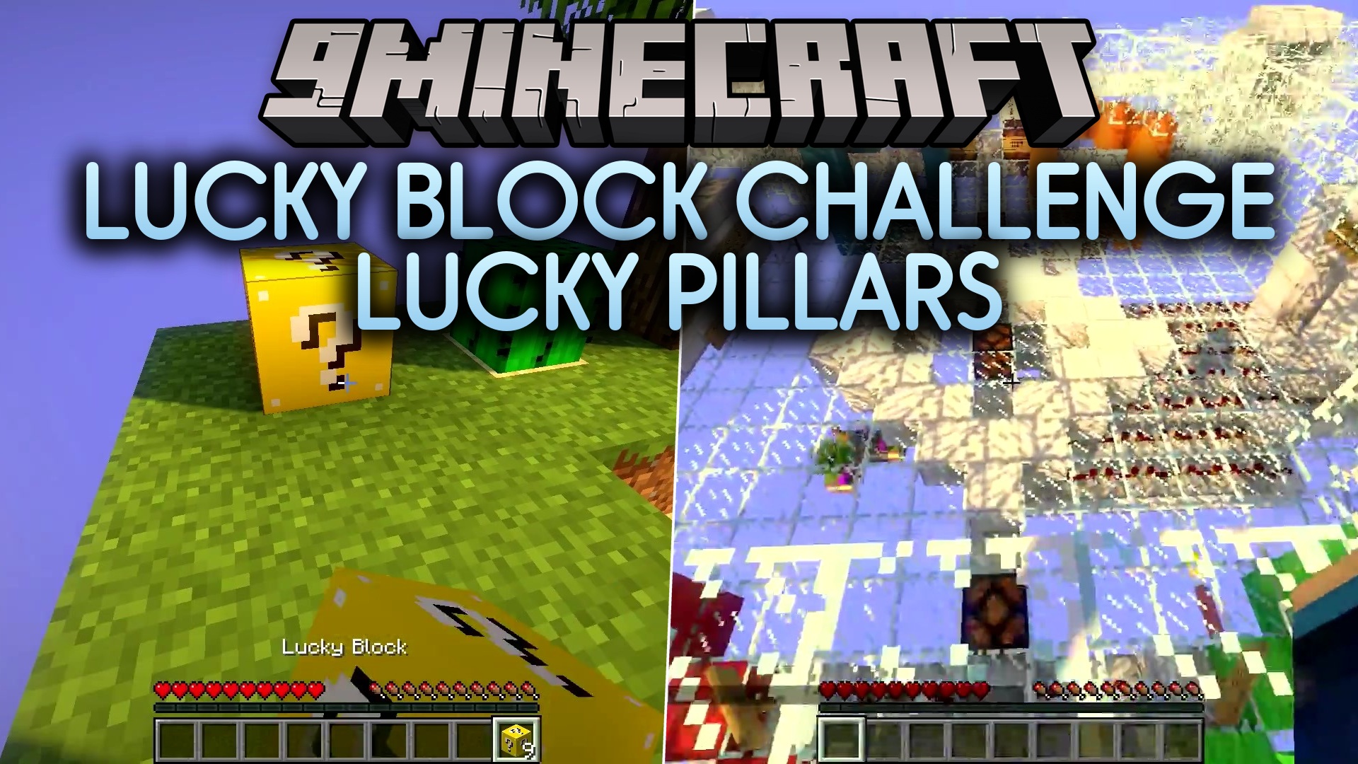 Lucky Block Challenge Lucky Pillars Map
