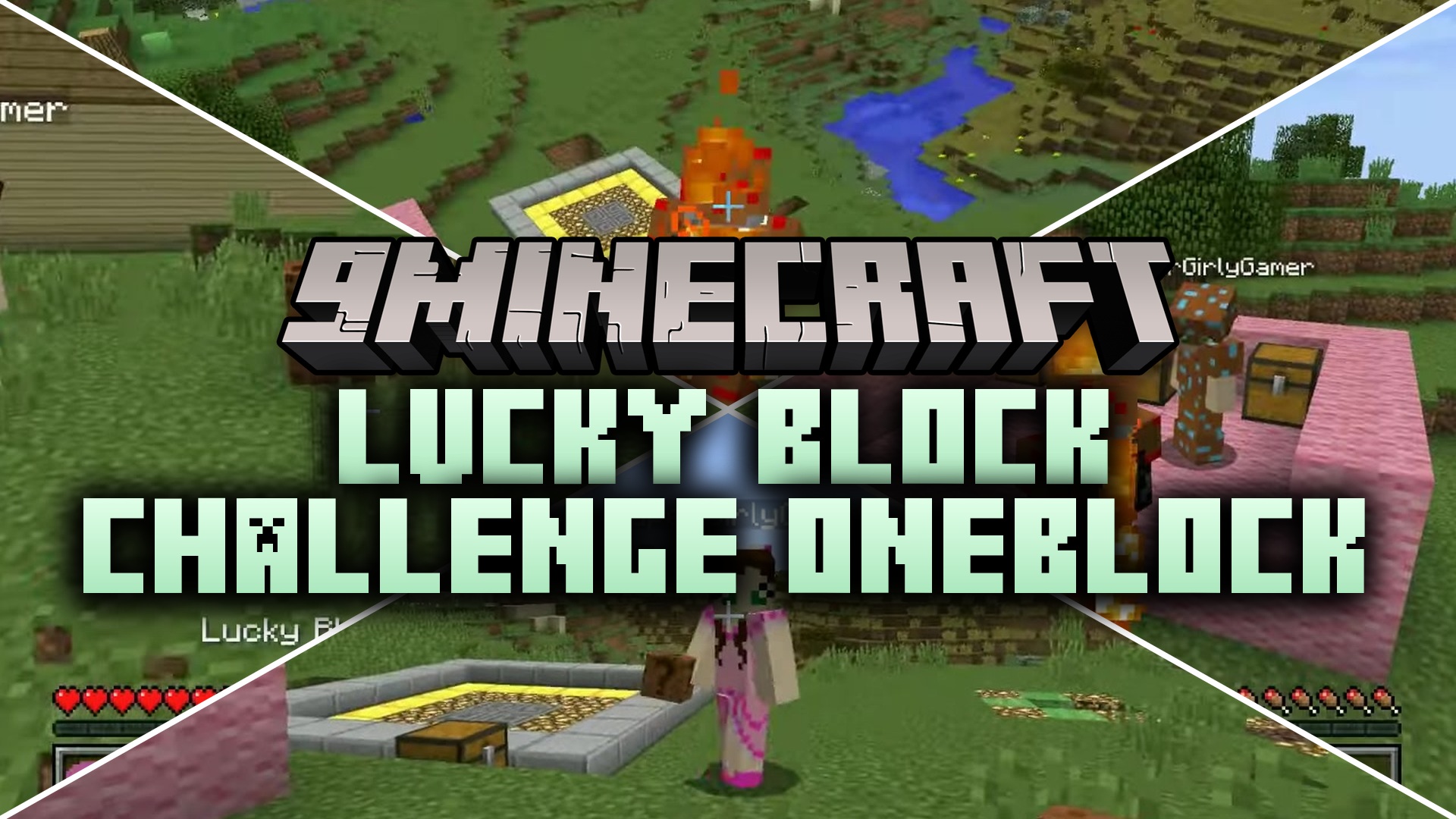 Lucky Block Challenge OneBlock Map