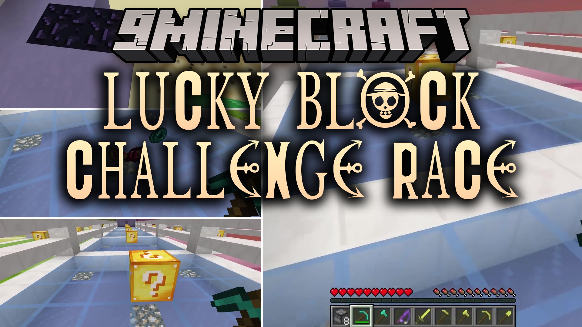 Lucky Block Challenge Race Map