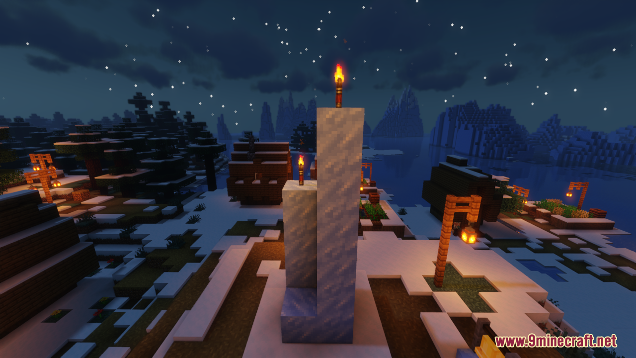 Lz Rustic Torch Resource Pack Screenshot 7 Lz Rustic Torch Resource Pack adds detailed 3D models to standard torches