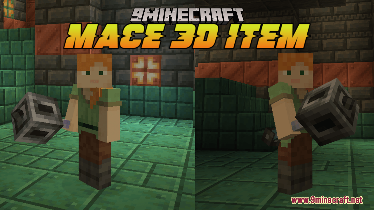 Mace 3D Item Resource Pack