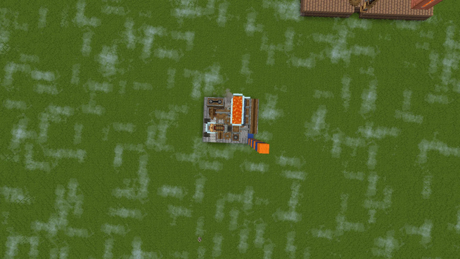 Mid Game XP and Gold Farm by Ugx Schematic Screenshots 1 Top down view of a compact automated gold and experience farm