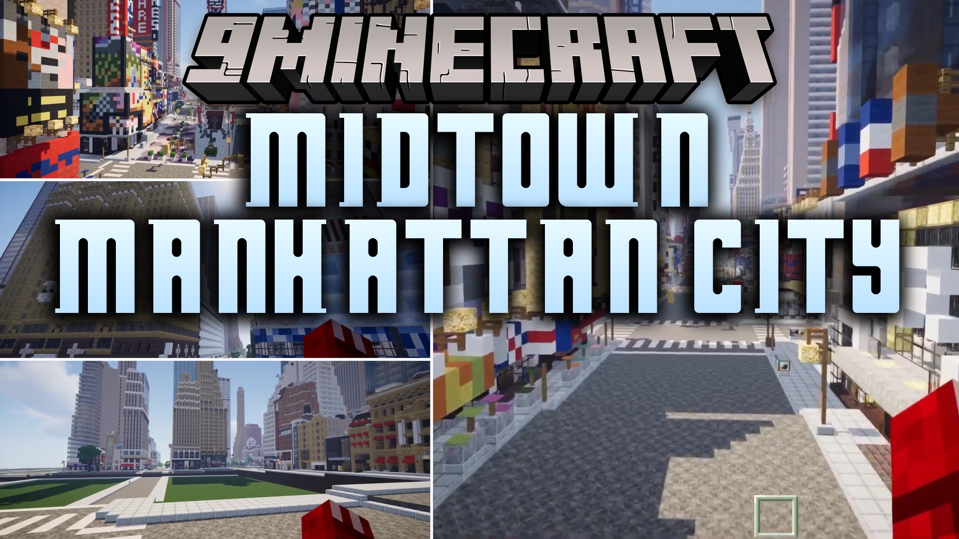 Midtown Manhattan City Map