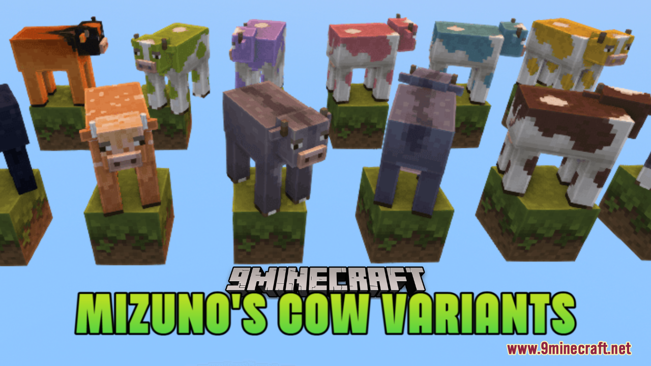 Mizuno's Cow Variants Resource Pack