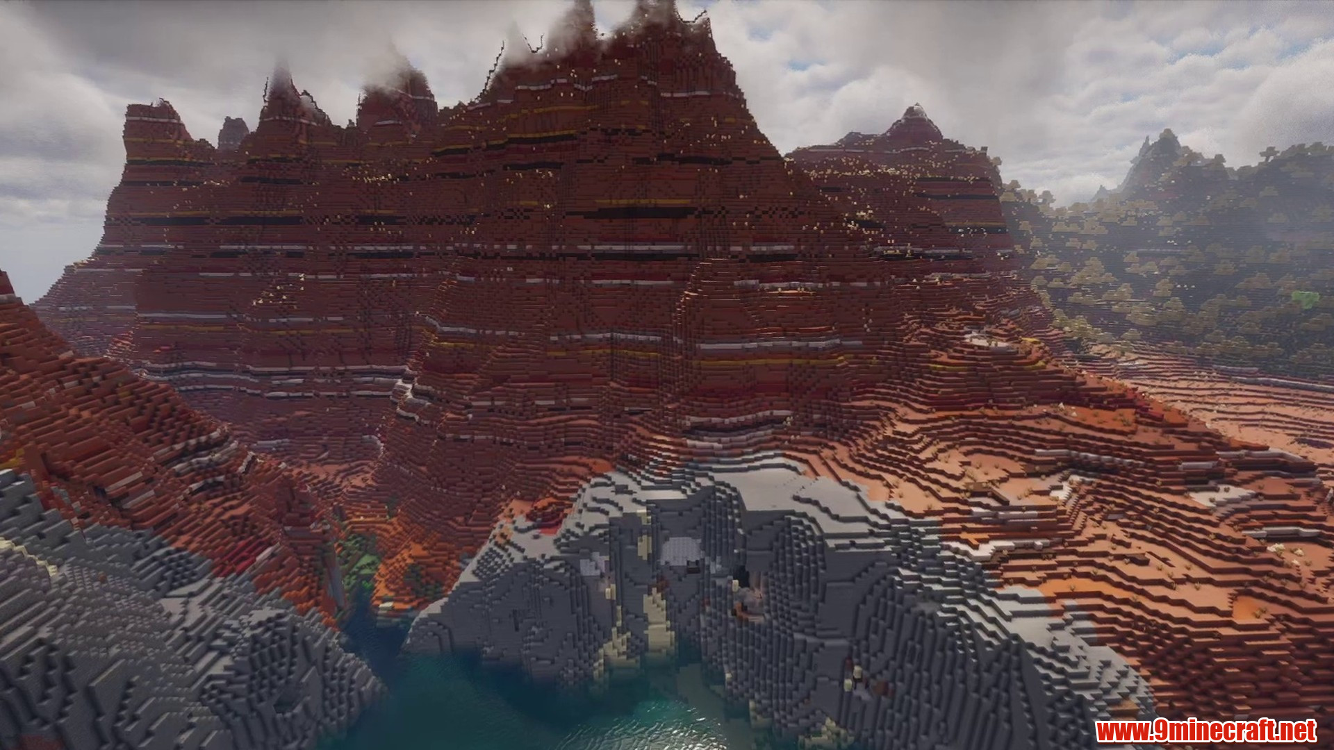 Badlands Cavern Seed in Minecraft seed 20106835650990138