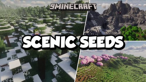 Mountain, Snow And Sakura: 12 Minecraft Seeds With Dramatic Terrain (26.2, 1.21.11) - Java/Bedrock Edition