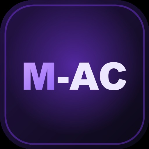 A purple square icon with M AC text for a Minecraft anti cheat plugin