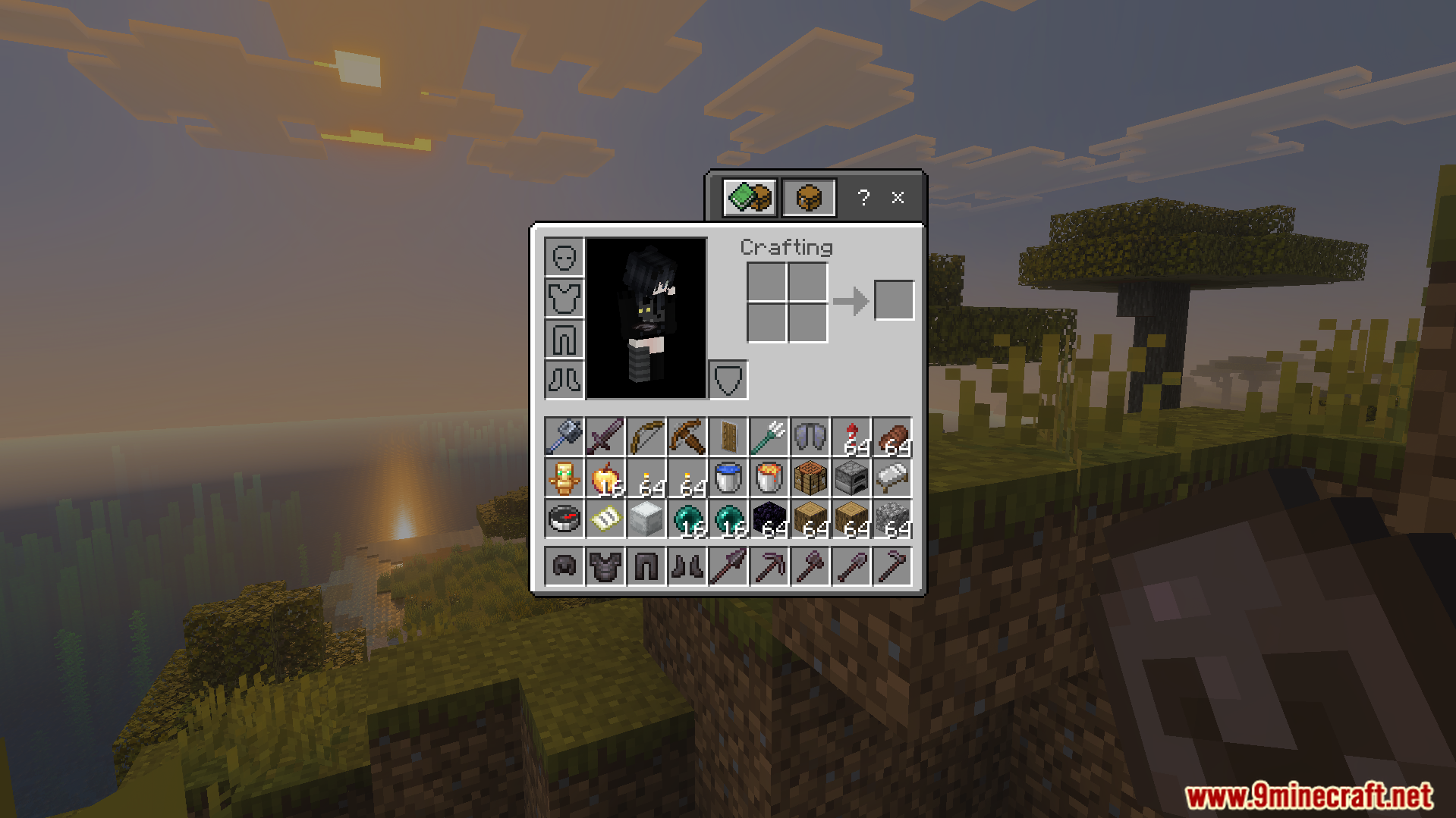OP Loot Kit Addon gives players a full set of netherite gear