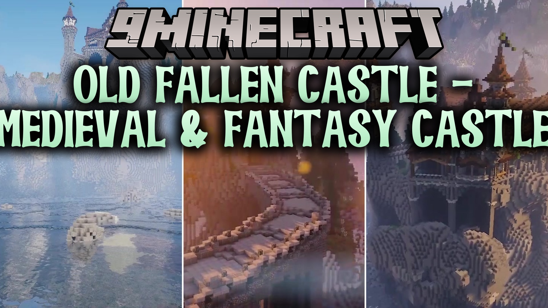 Old Fallen Castle Medieval & Fantasy Castle Map