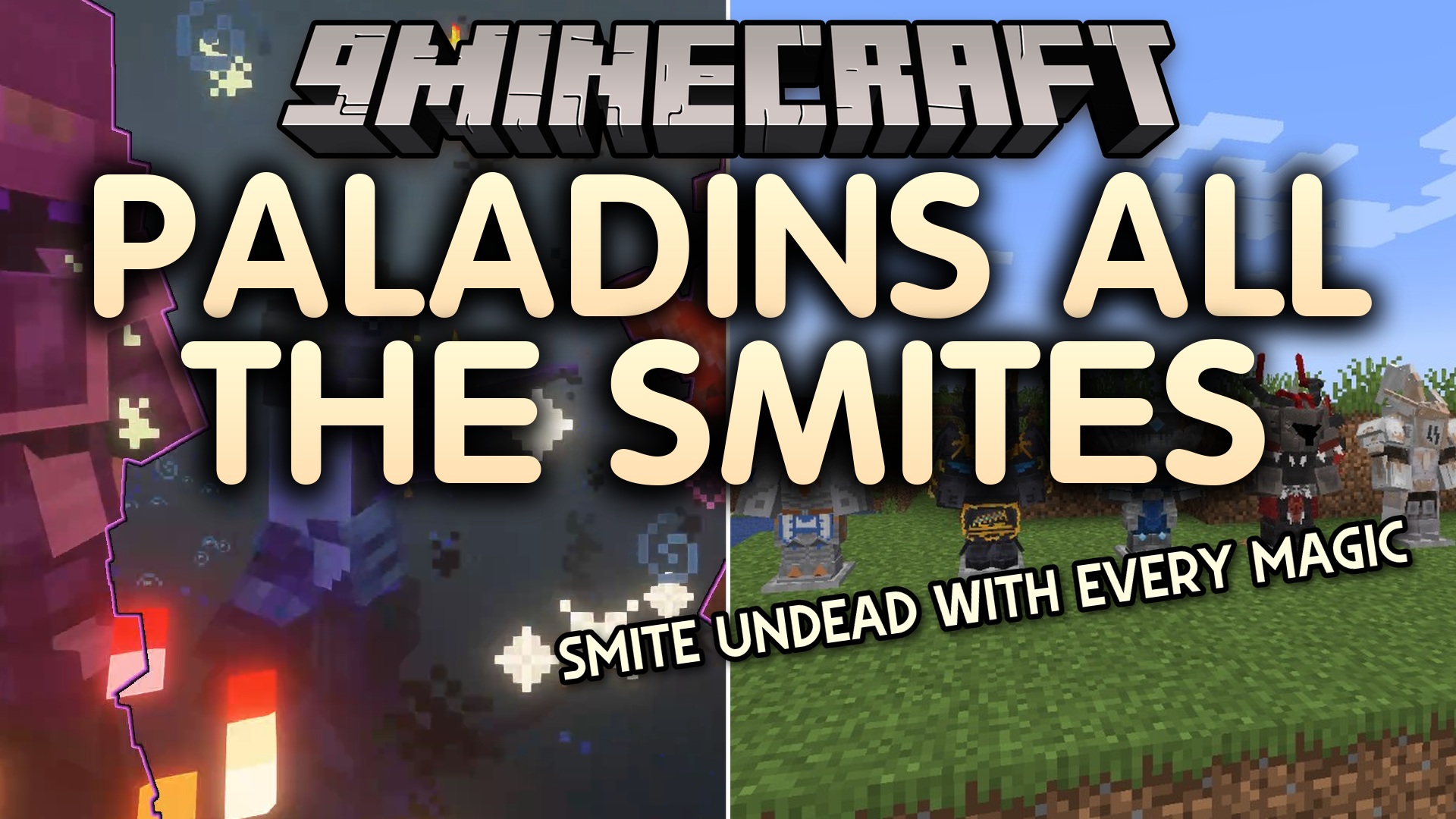 Paladins All the Smites Data Pack (1.20.1) – Smite Undead with Every Magic