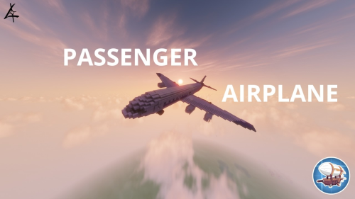 Passenger Airplane Lokheed Achtung A333 Schematic Thumbnail