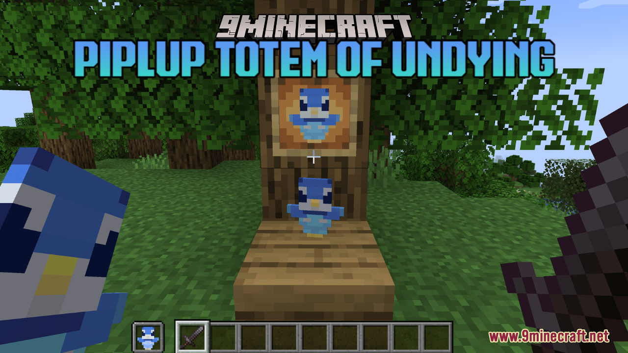 Piplup Totem of Undying Resource Pack